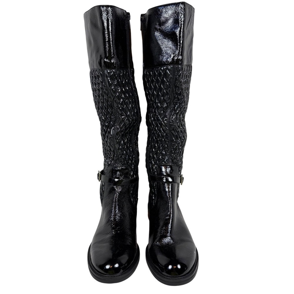 ENZO ANGIOLINI Easallie Knee High Leather Boots, Size 8.5